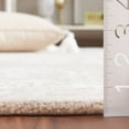 thumbnail image 4 of SAFAVIEH Glamour Euler Abstract Area Rug, Light Brown/Ivory, 6' x 9', 4 of 7