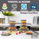 thumbnail image 3 of Contenedores de vidrio para alimentos con tapas de cierre fácil y herméticas, aptos para cocina, horno, refrigerador y congelador, set de 10 recipient, 3 of 7
