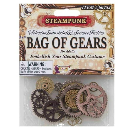 Morris Costumes FM66453 Steampunk Bag of Gears Headband