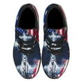 thumbnail image 2 of American flag Jesus Cool Jesus Shoes Sneakers Black Size 4.5, 2 of 7