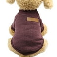 thumbnail image 2 of Ympkerial Small Dog Sweaters for Winter Warm Puppy Clothing Cozy Cable Knit Pet Pullover with Soft Fleece Lining Cute Outfit X-Small Size for Chihuahua Yorkie Pug Cat, 2 of 3