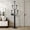 All Black - Metal, variant on WOOW DEPOT Metal Coat Rack Freestanding, Heavy Duty Standing Coat Tree w/ Stable Round Marble Base, Modern Coat Hanger Hall Tree for Entryway Apartment Jacket Hat Bag