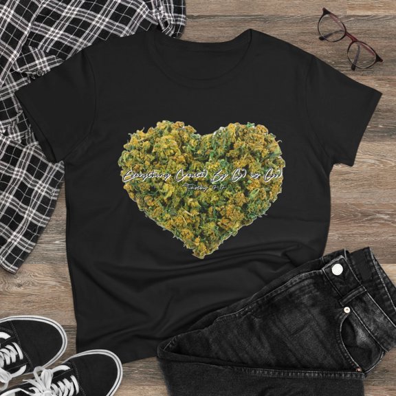 Ladies Bible Verse Shirt, Relaxed Fit Short Sleeve T-Shirt, Ladies Crewneck, Woman's Cotton Tee