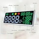thumbnail image 5 of Medidor de Decibeles de 13 Pulgadas, Medidor de de Sonido de 30-130 DB, Medidor de Sonido para Colgar en la Pared con Pantalla LCD Grande, Detector de de Ruido, 5 of 5