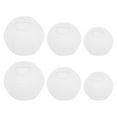 thumbnail image 4 of Miangastore 6 Pcs Round Paper Lanterns for Party Decoration with Iron Frame, 4 of 9