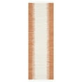 thumbnail image 5 of SAFAVIEH Montauk Twyla Striped Cotton Runner Rug, Orange, 2'3" x 6', 5 of 10