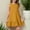 Yellow, variant on Spazoro Little and Big Girls Dresses, Sleeveless Comfortable Round Neck Solid Color Casual Dresses for Girls Black Size 5 T