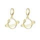 thumbnail image 2 of Pendientes Colgante Astronauta Ganfancp 2* Pendientes de Cobre, 2 of 3