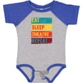 thumbnail image 3 of Inktastic Eat Sleep Theatre Repeat Drama for Actor Boys or Girls Baby Bodysuit, 3 of 5