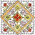 thumbnail image 2 of Grove, Beth 15x15 Gold Ornate Wood Framed with Double Matting Museum Art Print Titled - Sunny Bouquets V, 2 of 4