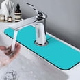 thumbnail image 7 of Xecao Aqua for Kitchen Sink Splash Guard Faucet Mat , Faucet Guard & Draining mat, (15" X 5.5" ), 7 of 7