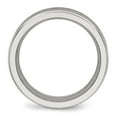 thumbnail image 3 of Auriga Fine Jewelry Stainless Steel Polished with CZ 7 mm Band for Women Size 5, 3 of 6