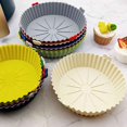 thumbnail image 1 of Xihbxyly Revestimiento para Freidora, Accesorio Antiadherente Apto para Alimentos, Apto para Lavavajillas, Alternativa Ecológica Al Papel de Horno, Compatible con Freidoras de 8,5 Pulgadas, Fácil de, 1 of 2