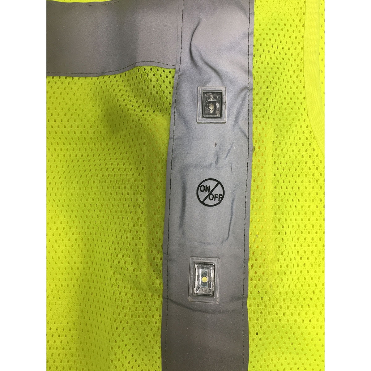 High Visibility Safety Vest with LED Lights
