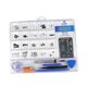 thumbnail image 1 of KAIYANG 1 juego de kit de reparación de teléfonos inteligentes, kit de herramientas de desmontaje de teléfonos multiusos, caja de almacenamiento de accesorios de reparación de teléfonos celulares port, 1 of 3