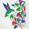thumbnail image 3 of CafePress - Rainbow Hummingbird On Trumpet Vine Kids Light T S - Light T-Shirt Kids XS-XL, 3 of 4