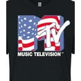 thumbnail image 3 of MTV - American Flag - Juniors Cropped Tee, 3 of 5