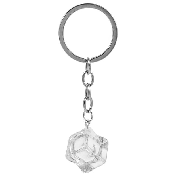Accesorios para llaveros Llavero para coche Llavero de cubo de hielo Llavero divertido para bolso de coche