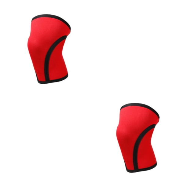 Eigraketly Rodilleras premium: resistentes al desgaste y con estilo para todos los entusiastas del fitness Rodilleras modelo B, todo rojo S Modelo B todo rojo S 2Conjunto
