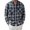 Black, variant on Dpytoraw Men's Color Block Long Sleeve Shirt With Two Pockets Plaid Casual Jacket For Spring And Autumn Men’s Button Down Shirts
