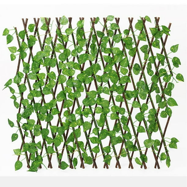 Artificial Ivy Privacy Fence Screen, Artificial Hedges Fence and Faux