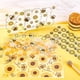 thumbnail image 4 of 8 pegatinas para vasos de vidrio, 8 estilos, UV, DTF, transparentes, de plástico, amarillas, con diseño de animales, abejas y panal, impermeables., 4 of 9