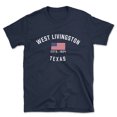 thumbnail image 1 of West Livingston Texas Patriot Men's Cotton T-Shirt, 1 of 1