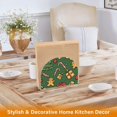 thumbnail image 6 of Yayeee Napkin Holder for Table Set of 2 Kitchen Paper Tissue Organization, Yellow Christmas Gingerbread, 6 of 8