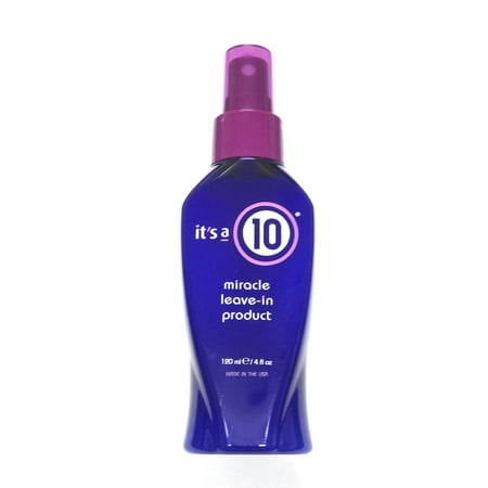 It’s A 10 Miracle Leave-In Product 4 Oz, Repairs Dry Damaged Hair