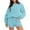 #-006Light Blue, variant on ASDFVBKG Womens 2 Piece Lounge Sets Crew Neck Long Sleeve Loose Solid Color Pullover Sweat Drawstring Shorts with Pockets Suits Lightweight Casual Matching Track Suits 2025 Blue 2XL