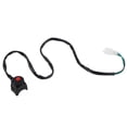 thumbnail image 4 of Handlebar Engine Start Button, Multi Function Motorcycle Handlebar Switch Plastic Waterproof 7/8in With 23.6in Cable For Scooter For ATV, 4 of 8