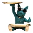 thumbnail image 1 of Escultura de Francés, estatua de perro, almacenamiento de tículos diversos, figurita de Animal, organizador de escritorio pa decoración Sunnimix llavero de estatua de resina, 1 of 7