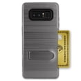 thumbnail image 2 of Samsung Galaxy Note 8 Brushed Shockproof With Kickstand Card Slot Holder Case Cover, 2 of 4