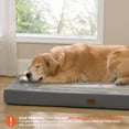 thumbnail image 4 of U By Bedsure ComfyFleece XXL Dog Bed for Crate - Extra Large Orthopedic Pet Beds with Removable Washable Cover, NOT Waterproof Egg Crate Foam Mat, 4 of 8