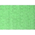 thumbnail image 1 of Ahgly Company Indoor Rectangle Solid Emerald Green Modern Area Rugs, 2' x 3', 1 of 4