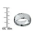 thumbnail image 4 of 8MM Men's Multi-faceted Tungsten Carbide Ring size 10, 4 of 4