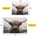 thumbnail image 4 of FREEAMG Funny Highland Cow 1000 Piece Large Jigsaw Puzzle for Adults - Game Interesting Toys - Hand Made Puzzles Personalized Gift, 4 of 7