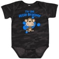 thumbnail image 3 of Inktastic I'm the Little Brother with Cute Monkey Boys Baby Bodysuit, 3 of 5