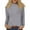 Gray, variant on Long Sleeve Shirts for Women Mock Neck Solid Color Basic T Shirts Base Layer Tops Soft Casual Undershirts(Light Blue,Medium)