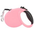 thumbnail image 1 of Correa automática para caminar de color rosa, perfecta para cachorros juguetones Correa retráctil resistente para perros, 1 of 8