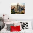 thumbnail image 4 of Nawypu Spanish Barcelona Canvas Wall Art Landscape Posters Pictures Printing For Living Room Bedroom Prints Decor, 4 of 4