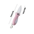 thumbnail image 3 of Vacemry Under $5 Folding Ceramic Knife Implement, Compact Vegetable Cutting Kitchen Tool, Sharp Blade Knife for Food Preparation, Portable Outdoor Cooking Equipment for Camping, 3 of 6