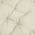 thumbnail image 6 of Lovote Double Papasan Chair Cushion Beige Waterproof 66.9x47.2x6 inch Outdoor Indoor Comfortable Replacement Pad (Chair not Included), 6 of 8