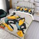 thumbnail image 3 of El Show de Heckle y Jeckle Conjunto de sábanas temático, trío de piezas, cómodo y amigable con la piel, diseño único, regalo de decoración para el hogar para familiares, amigos y fans,173cm *218cm, 3 of 6