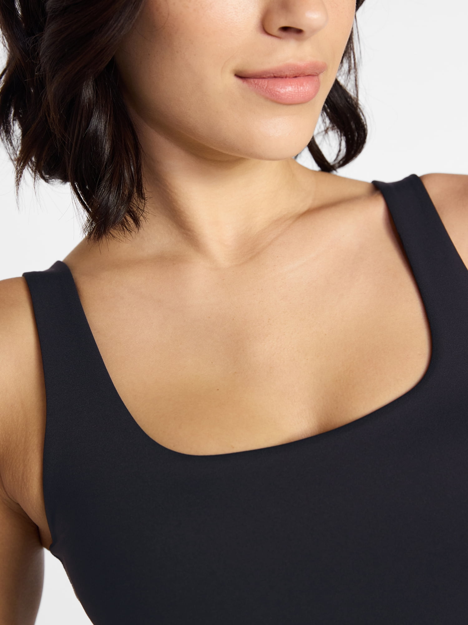 Avia Women's and Women's Plus SoftSculpt Longline Sports Bra, Sizes XS-4X