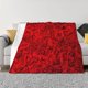 thumbnail image 1 of Balery Red Rose Manta de Franela con Dibujo, Lujo Ultra Suave y Cálido, Antipelusa y Resistente a las Arrugas para Cama, Sofá, Camping -50"x40", 1 of 6
