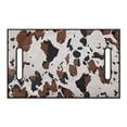 thumbnail image 3 of Jeiento Brown Cow Print Golf Cart Seat Covers Comfortable Golf Cart Seat Towel Blanket Golf Cart Accessories Fits for Club Car and More 2 Person Seats Golf Carts, 3 of 5