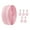 pink, variant on Multipurpose Nylon Zippers for Garments Bags Home Decoration Strong Materials Color Variety Sewing Accessory