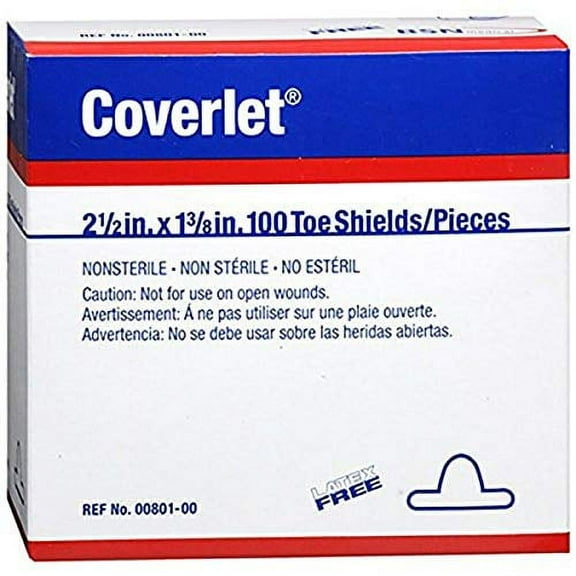 Coverlet Bandages and Dressings, Toe Shield 2.5"