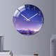 thumbnail image 3 of Reloj de pared moderno de cuarzo silencioso con péndulo y cristal templado, ideal para sala de estar o habitación infantil. Estrella fugaz, 3 of 8